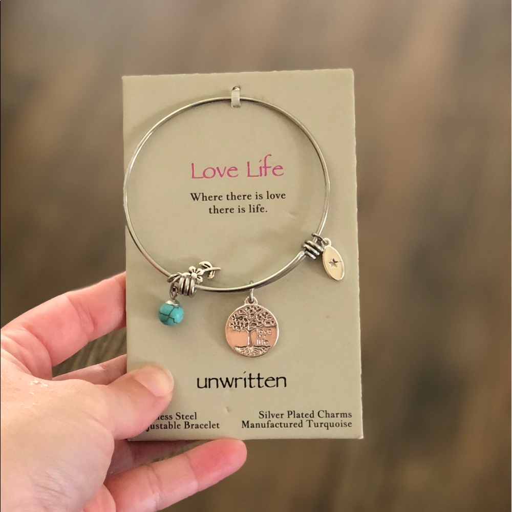 NWT Unwritten Jewelry Love StainlessSteel Bracelet